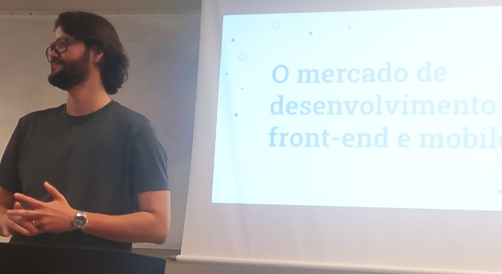 Palestra na UFC: o mercado front-end e mobile para quem está começando